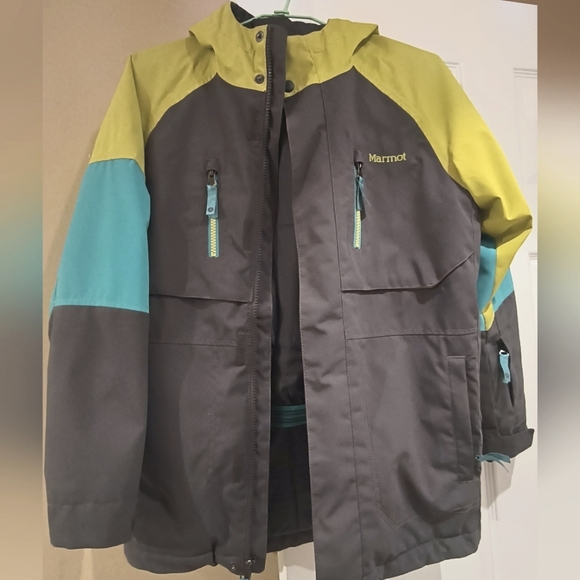 Marmot Boys Outdoor Winter Jacket Size L - Picture 1 of 5